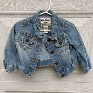 OshKosh B'gosh Light Blue Denim Jacket for 18m